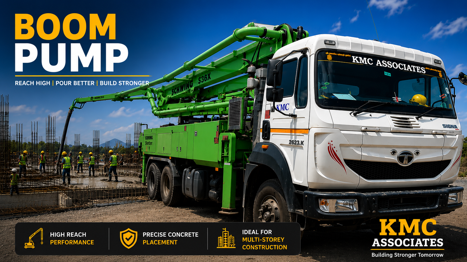 Concrete Equipment | KMC Construction Company, Civil Contractor Theni, Tamil Nadu